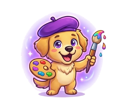 Mascote Artista